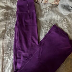 LULULEMON flare leggings size 4